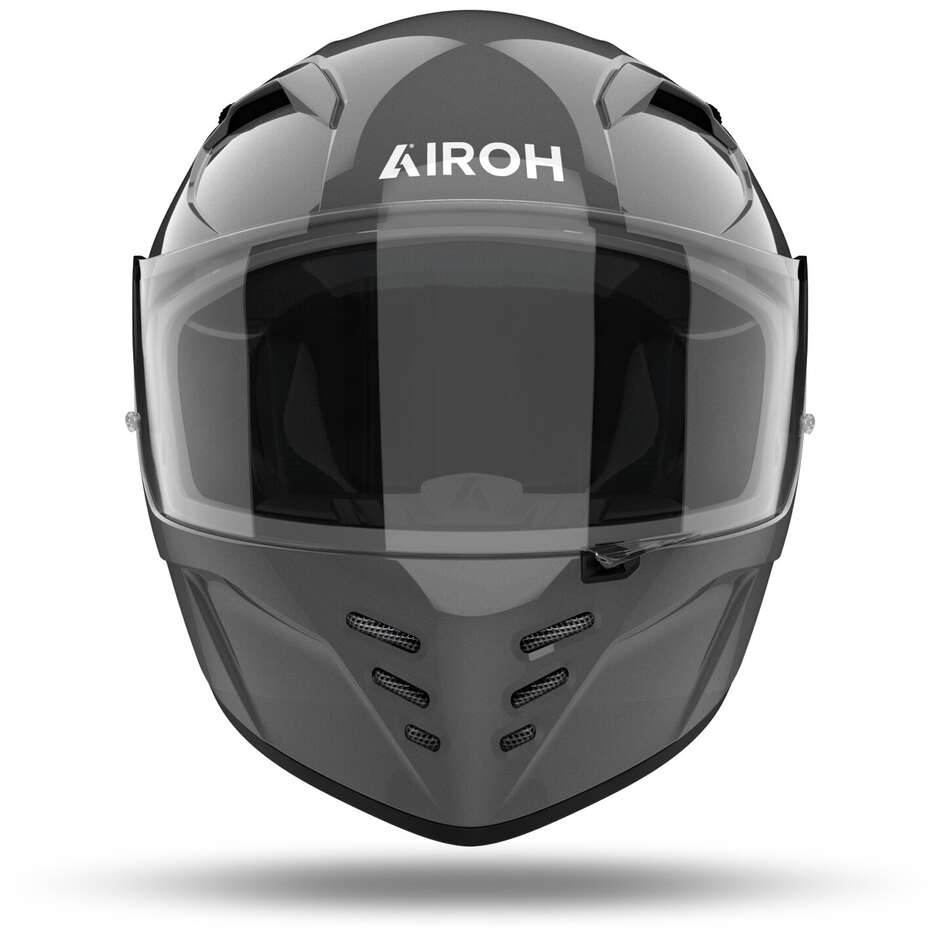 Airoh CONNOR COLOR Glossy Anthracite Full Face Motorcycle Helmet
