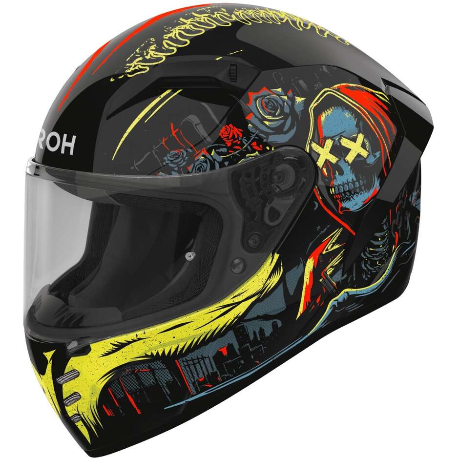 Airoh CONNOR DOUBLE FACE Integralhelm Motorrad glänzend