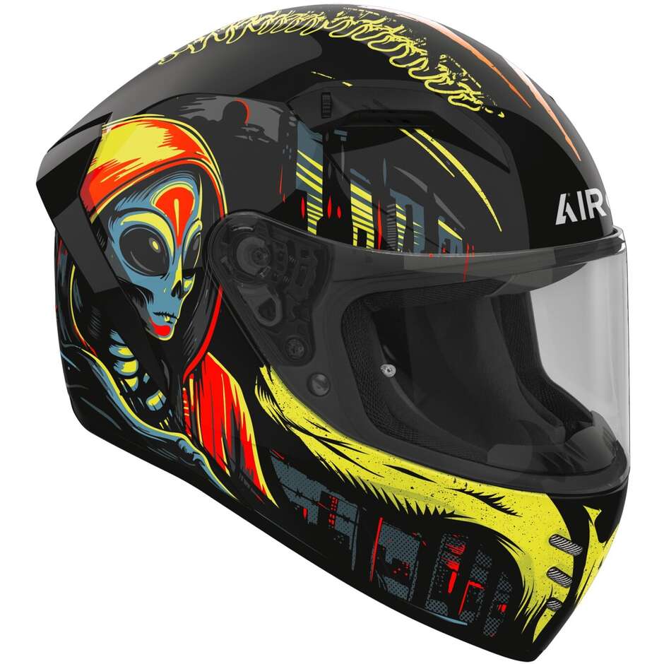Airoh CONNOR DOUBLE FACE Integralhelm Motorrad glänzend