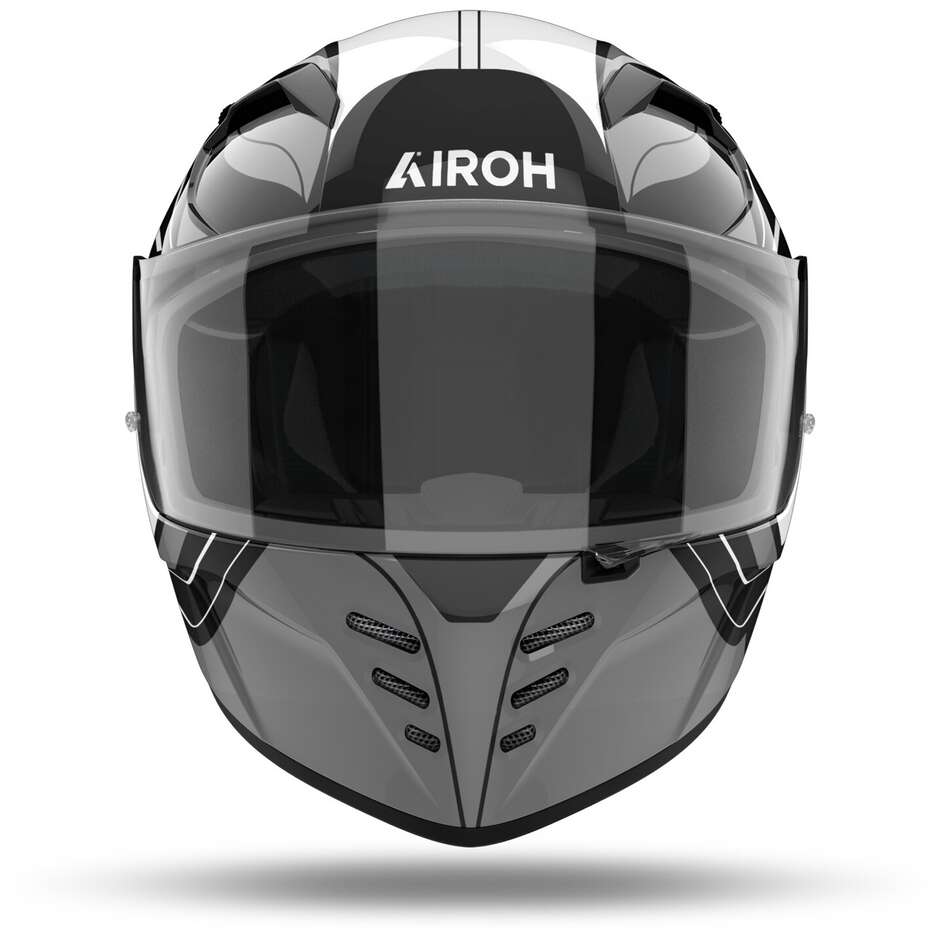 Airoh CONNOR DUNK Full Face Motorcycle Helmet Glossy Black