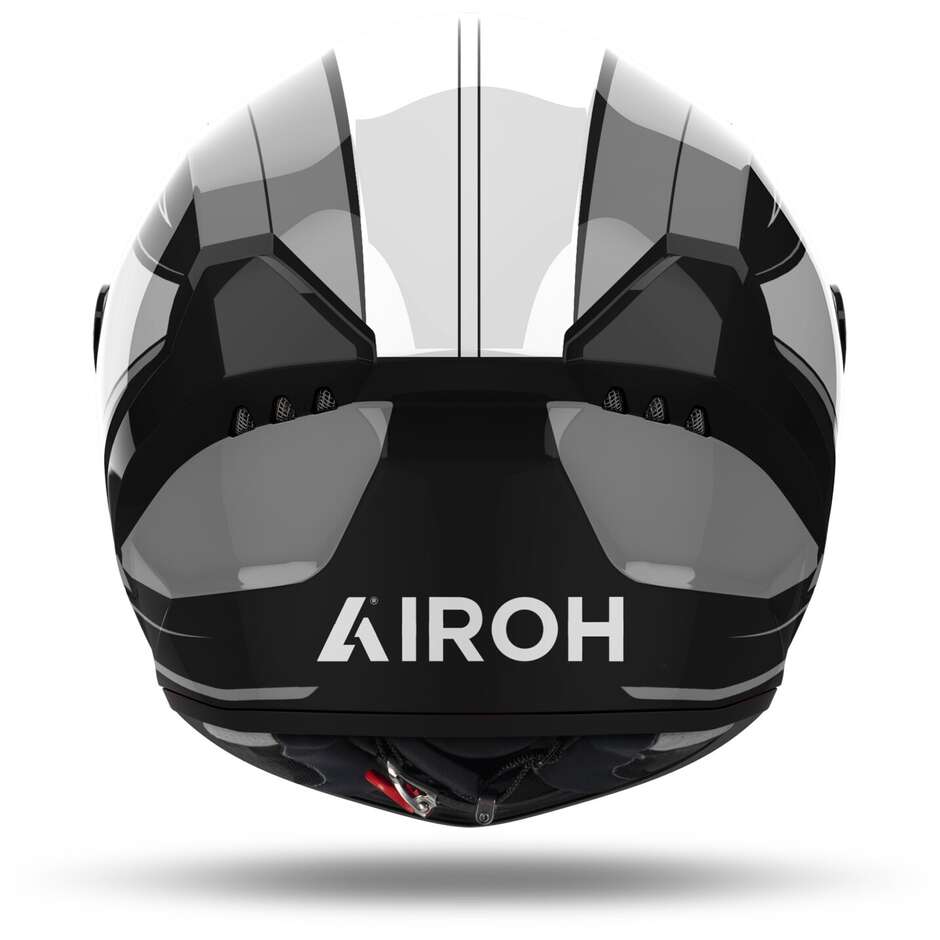 Airoh CONNOR DUNK Integral-Motorradhelm, glänzend schwarz