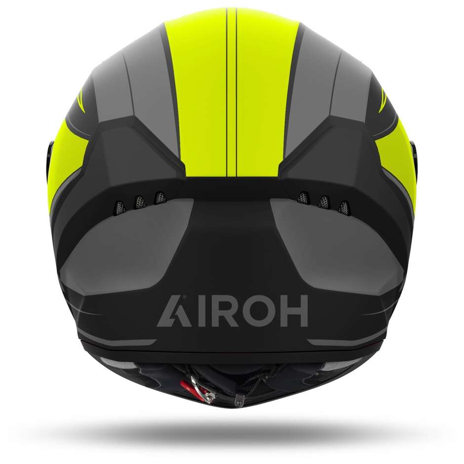 Airoh CONNOR DUNK Matt Yellow Full Face Motorcycle Helmet