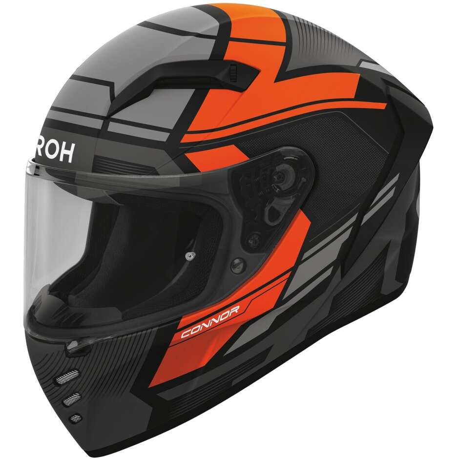 Airoh CONNOR EGO Integralhelm für Motorrad, matt-orange