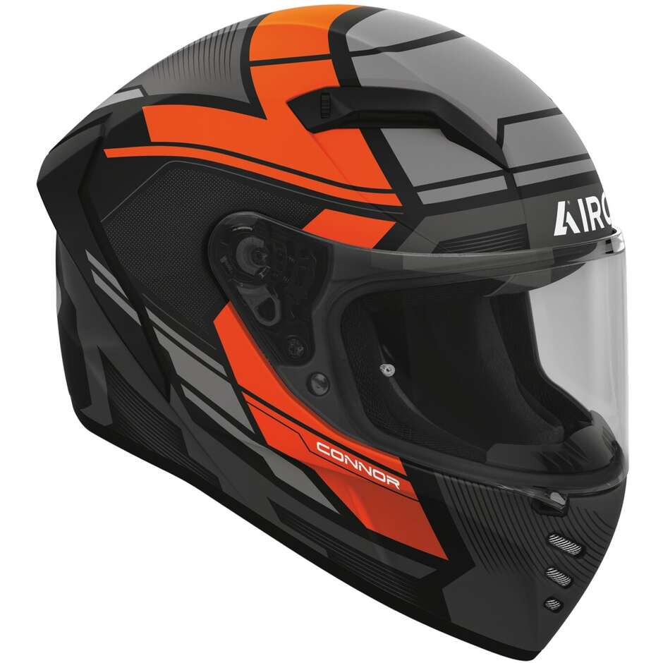 Airoh CONNOR EGO Integralhelm für Motorrad, matt-orange