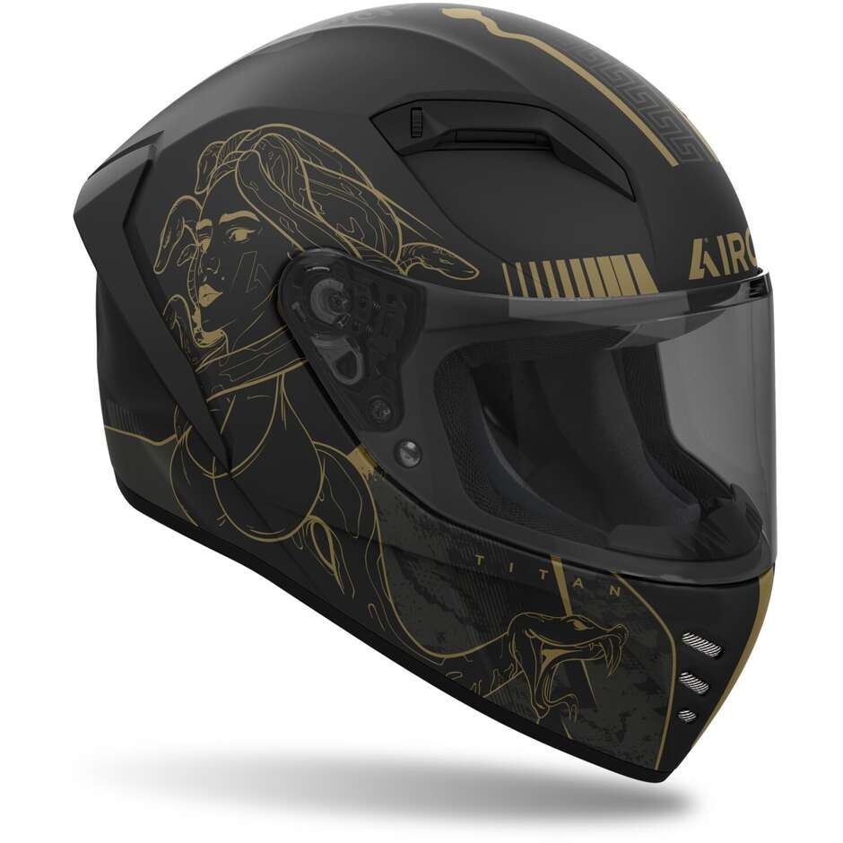Airoh CONNOR TITAN Matt Full Face Motorcycle Helmet