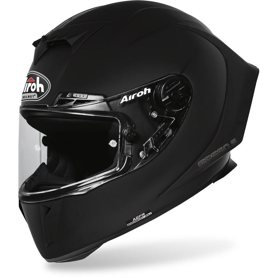 Airoh Full Face Motorcycle Helmet GP550 S Color Matt Black