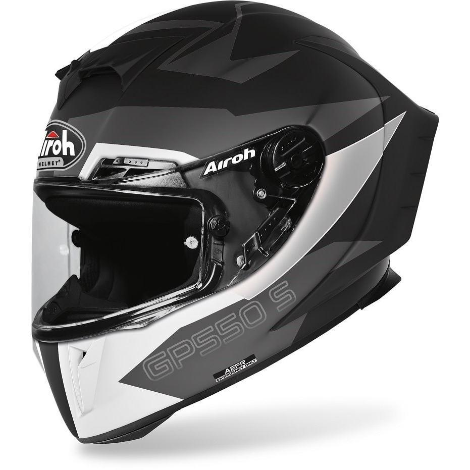 Airoh Full Face Motorcycle Helmet GP550 S Vektor Matt Black