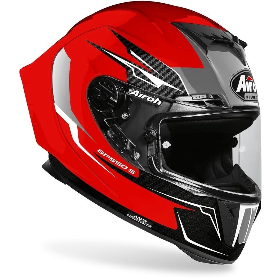 Airoh Full Face Motorcycle Helmet GP550 S Venom Red Gloss