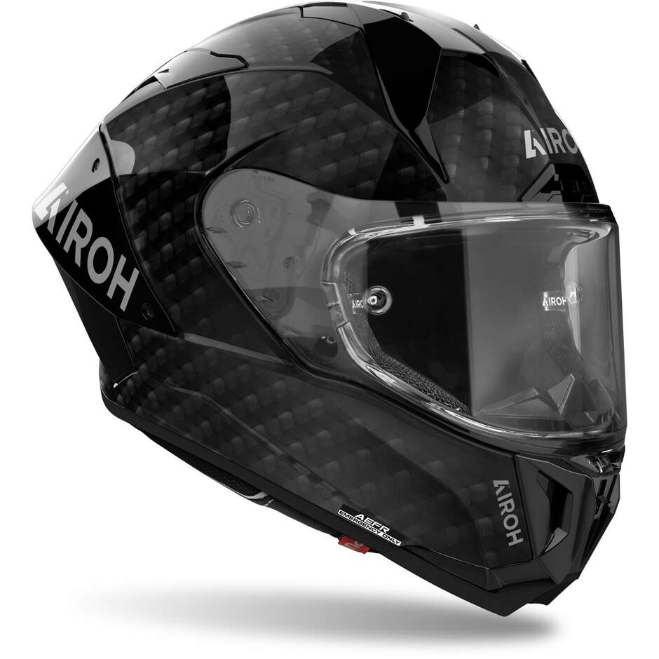 Airoh GP 800 FIM RACING #1 Glossy Carbon Full Face Motorcycle Helmet