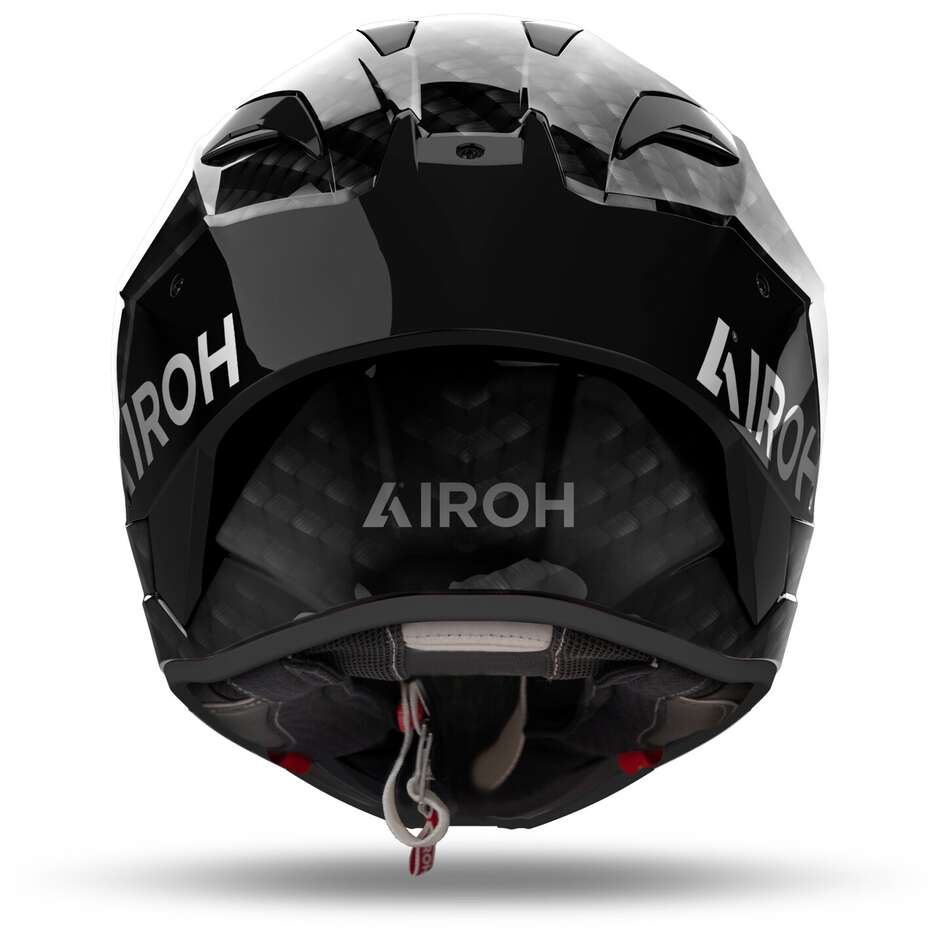 Airoh GP 800 FIM RACING #1 Integralhelm aus glänzendem Carbon
