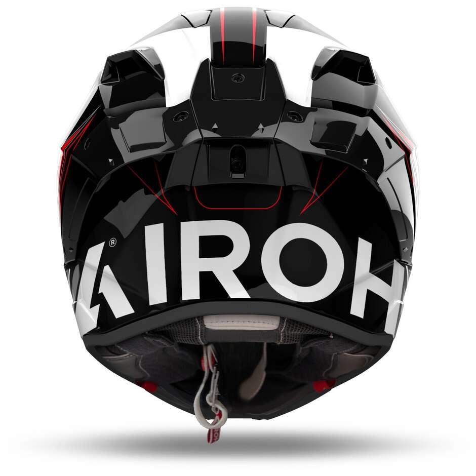 Airoh GP 800 MUST Integral-Motorradhelm, glänzend rot