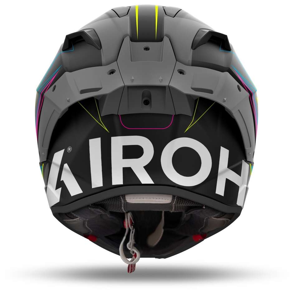 Airoh GP 800 MUST Mehrfarbiger Matt-Integral-Motorradhelm