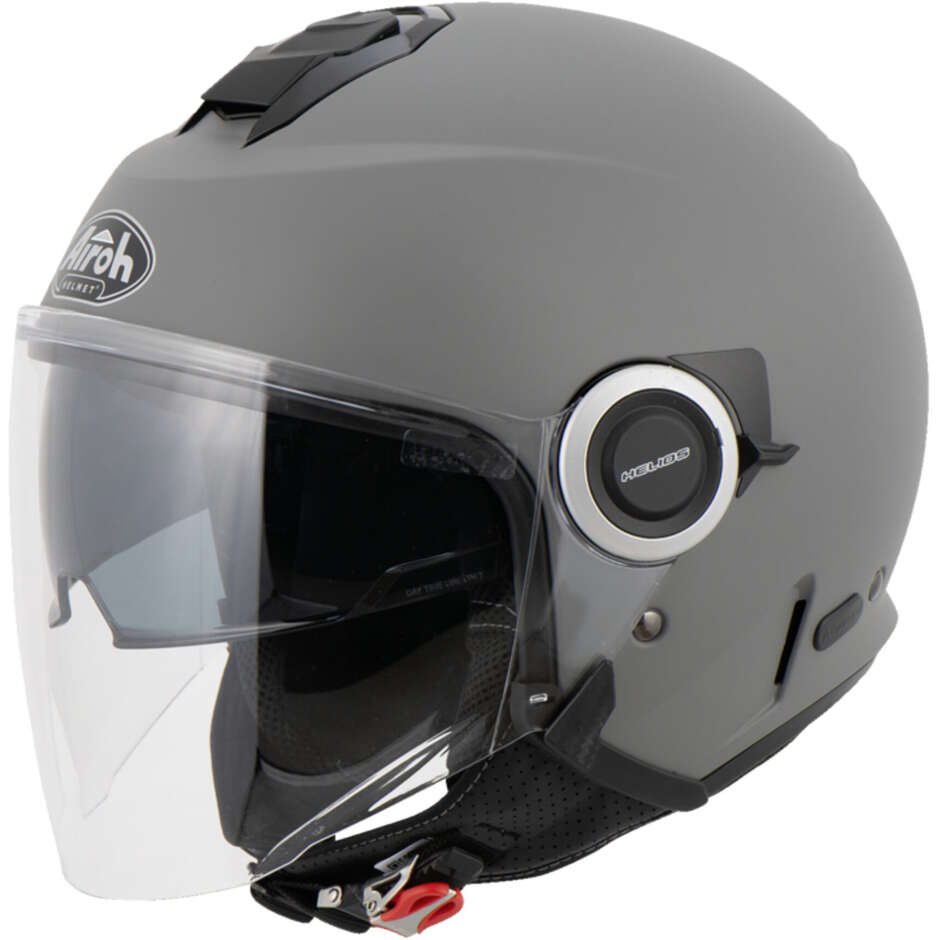 Airoh HELIOS Dual Visor Jet Motorcycle Helmet Matte Anthracite