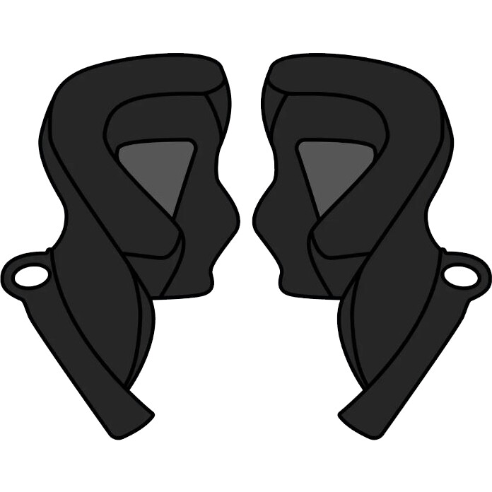 Airoh Internal Padding Cheek Pads for HELIOS Helmet For Sale Online