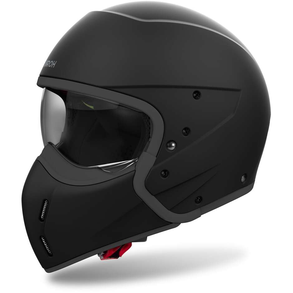 Airoh J110 COLOR Mattschwarzer Motorrad-Jethelm