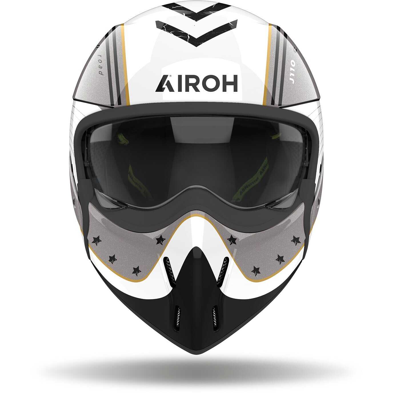 Casque Modulable Airoh J 110 Command Octane Gloss - Bécanerie