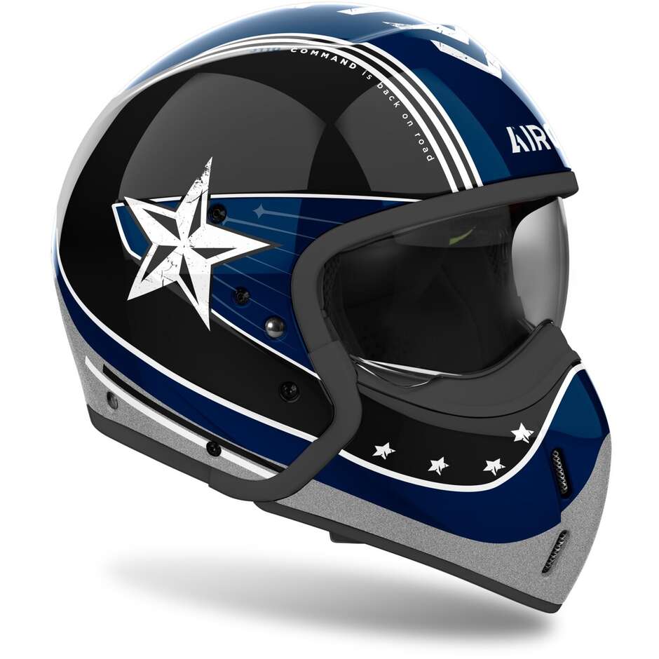 Airoh J110 COMMAND Octane Glänzender Jet-Motorradhelm
