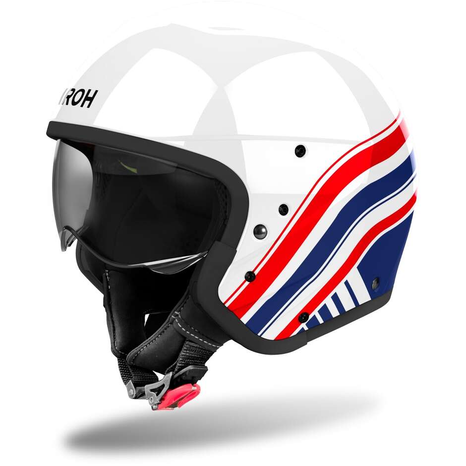 Airoh J110 EON Glänzender Jet-Motorradhelm
