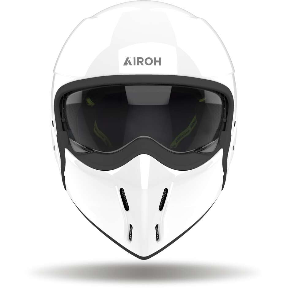 Airoh J110 Jet Motorcycle Helmet COLOR Glossy White