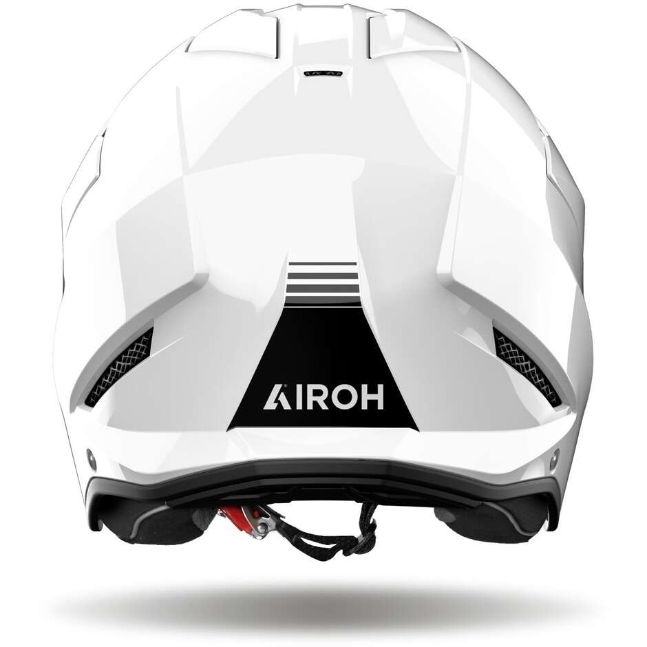 Airoh KOMBAKT COLOR Glossy White Motorcycle Jet Helmet