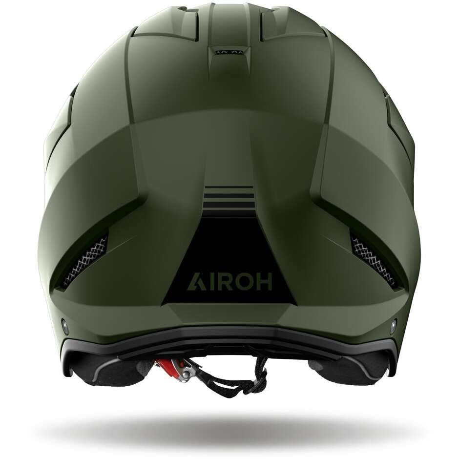 Airoh KOMBAKT COLOR Matt Militärgrüner Motorradhelm