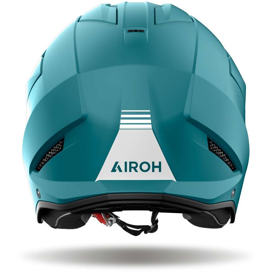 Airoh KOMBAKT COLOR PETROL Mattgrüner Motorrad-Jethelm