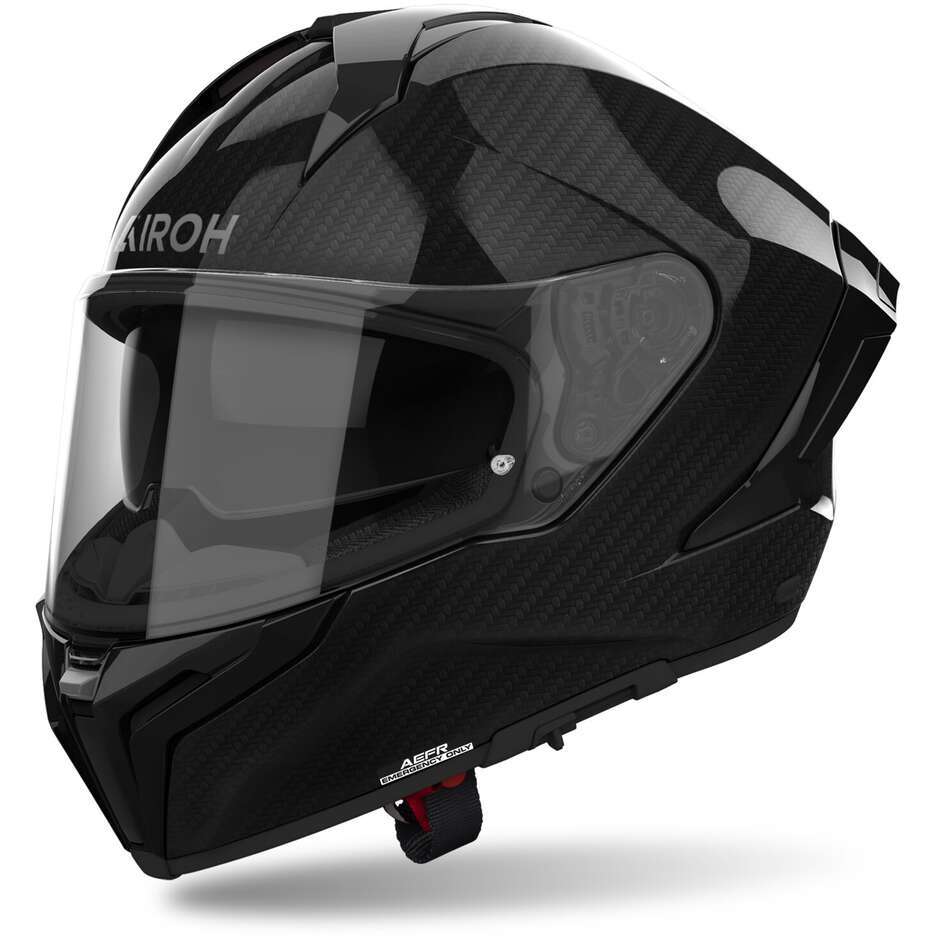 Airoh MATRYX Full Face Motorcycle Helmet Polished CARBON