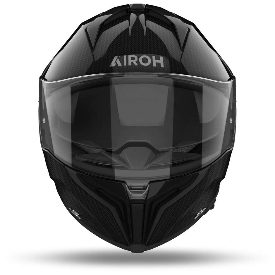 Airoh MATRYX Integral-Motorradhelm, poliertes CARBON