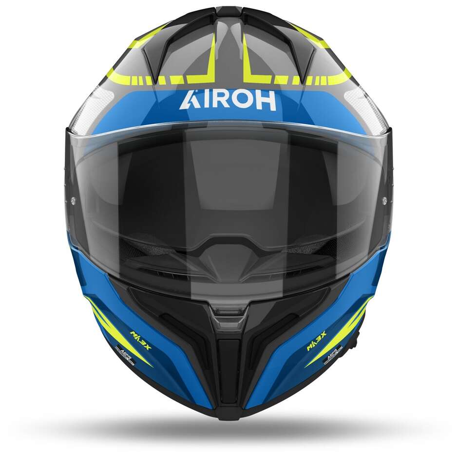 Airoh MATRYX RIDER Full Face Motorcycle Helmet Glossy Blue