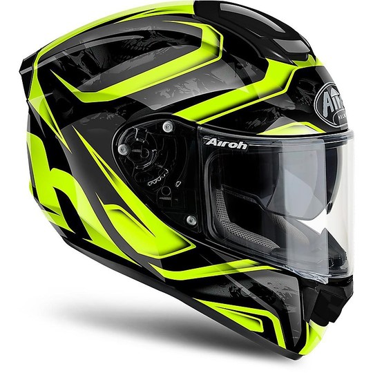 Airoh Motorcycle Helmet ST 501 DUDE Glossy Yellow