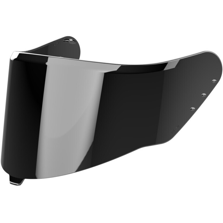Vizu Visier Chrome Mirror – Schlagfestes Polycarbonat – Antibeschlag, UV-Schutz – Mit Clips – Für Football Helme
