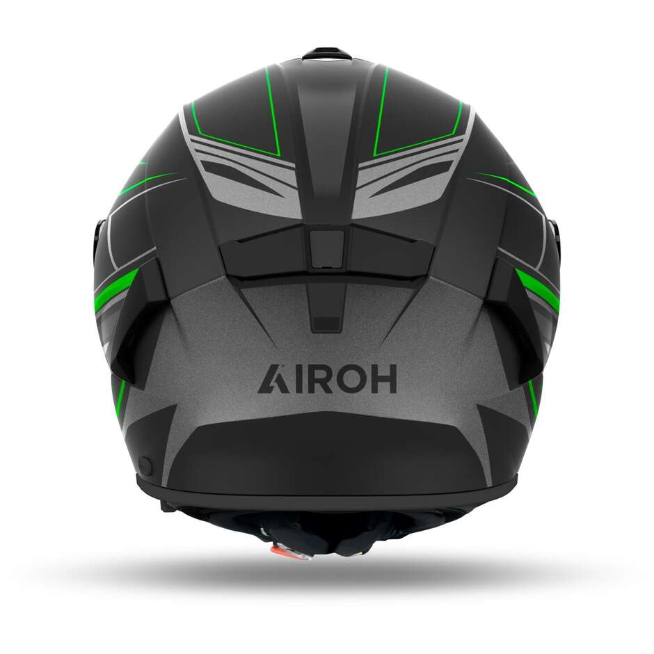 Airoh SPARK 2 SHADOW Mattgrüner Integral-Motorradhelm