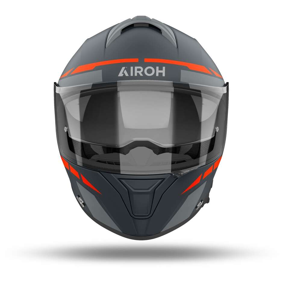 Airoh SPARK 2 SPINNER Full Face Motorcycle Helmet Matt Orange