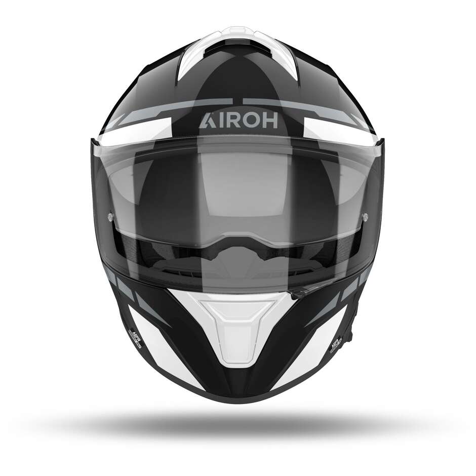 Airoh SPARK 2 SPINNER Integral-Motorradhelm Weiß