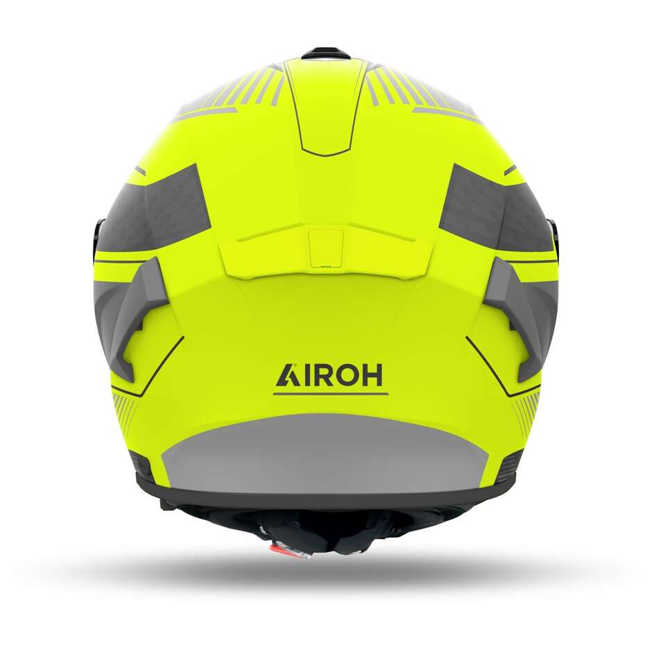 Airoh SPARK 2 ZENITH Mattgelber Integral-Motorradhelm