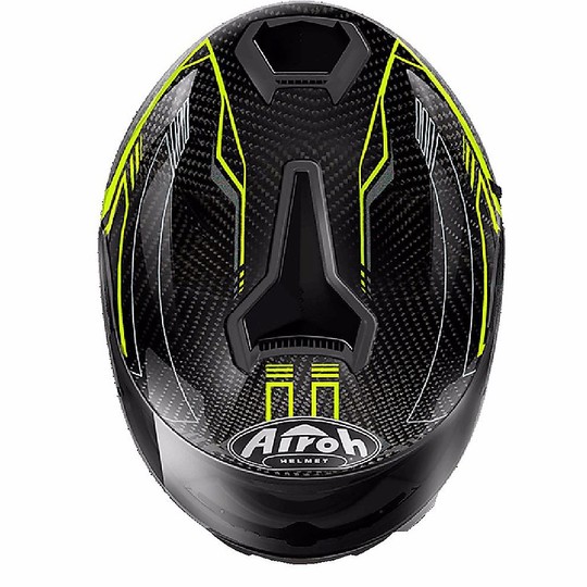 Airoh St 701 Safety Full Black Carbon Helmet