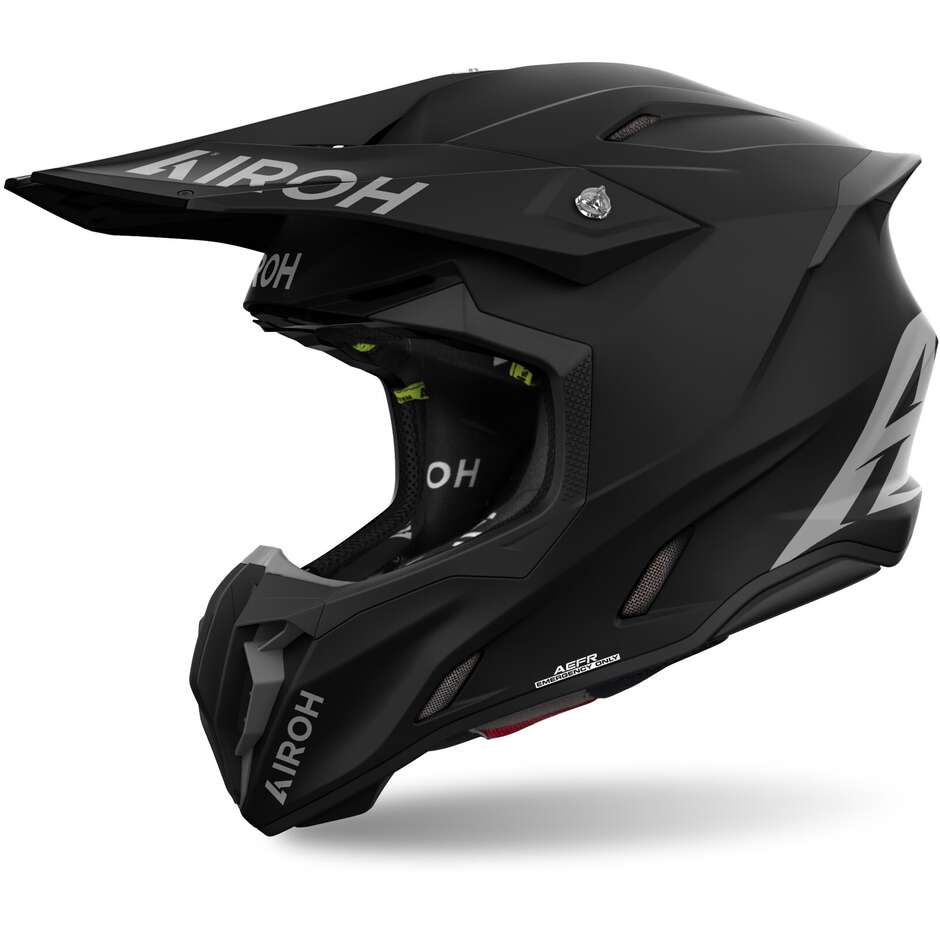 Airoh TWIST 3 COLOR Matt Black Cross Enduro Motorcycle Helmet