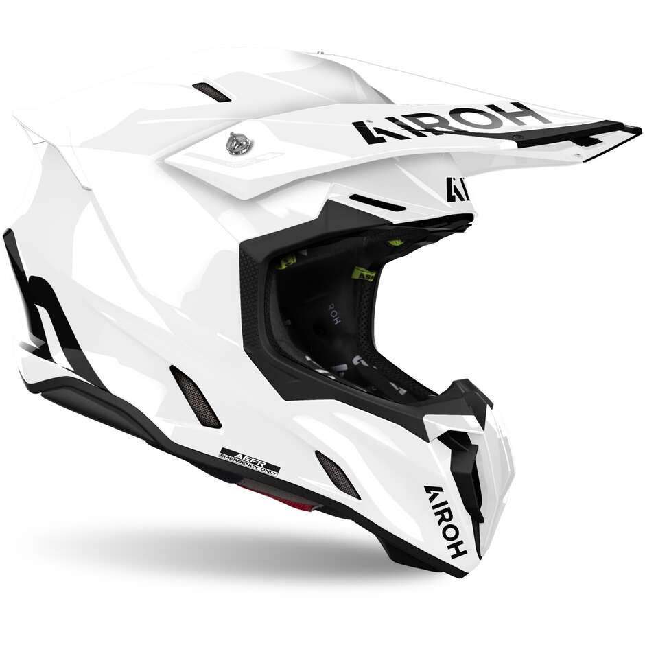 Airoh TWIST 3 COLOR White Cross Enduro Motorcycle Helmet