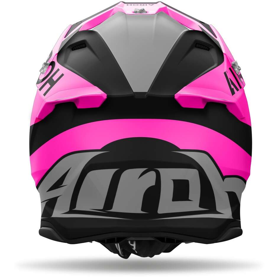 Airoh TWIST 3 KING Matt Pink Cross Enduro Motorradhelm