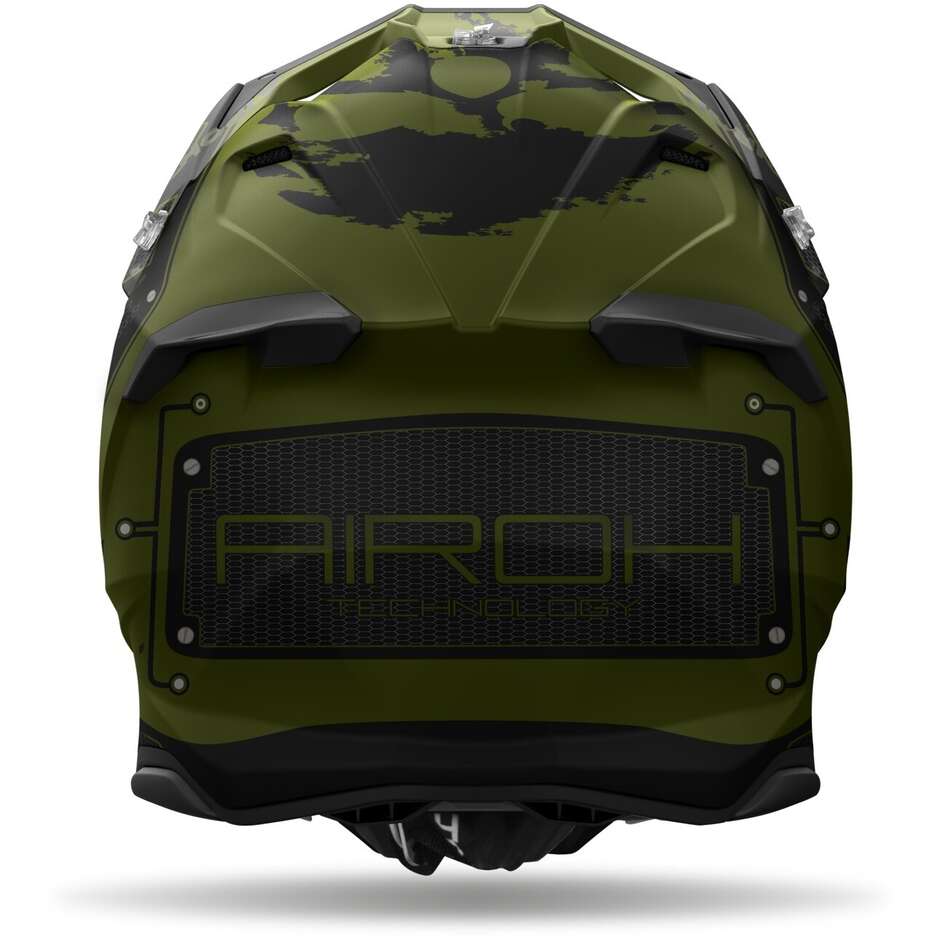 Airoh TWIST 3 MILITARY Matt Cross Enduro Motorcycle Helmet