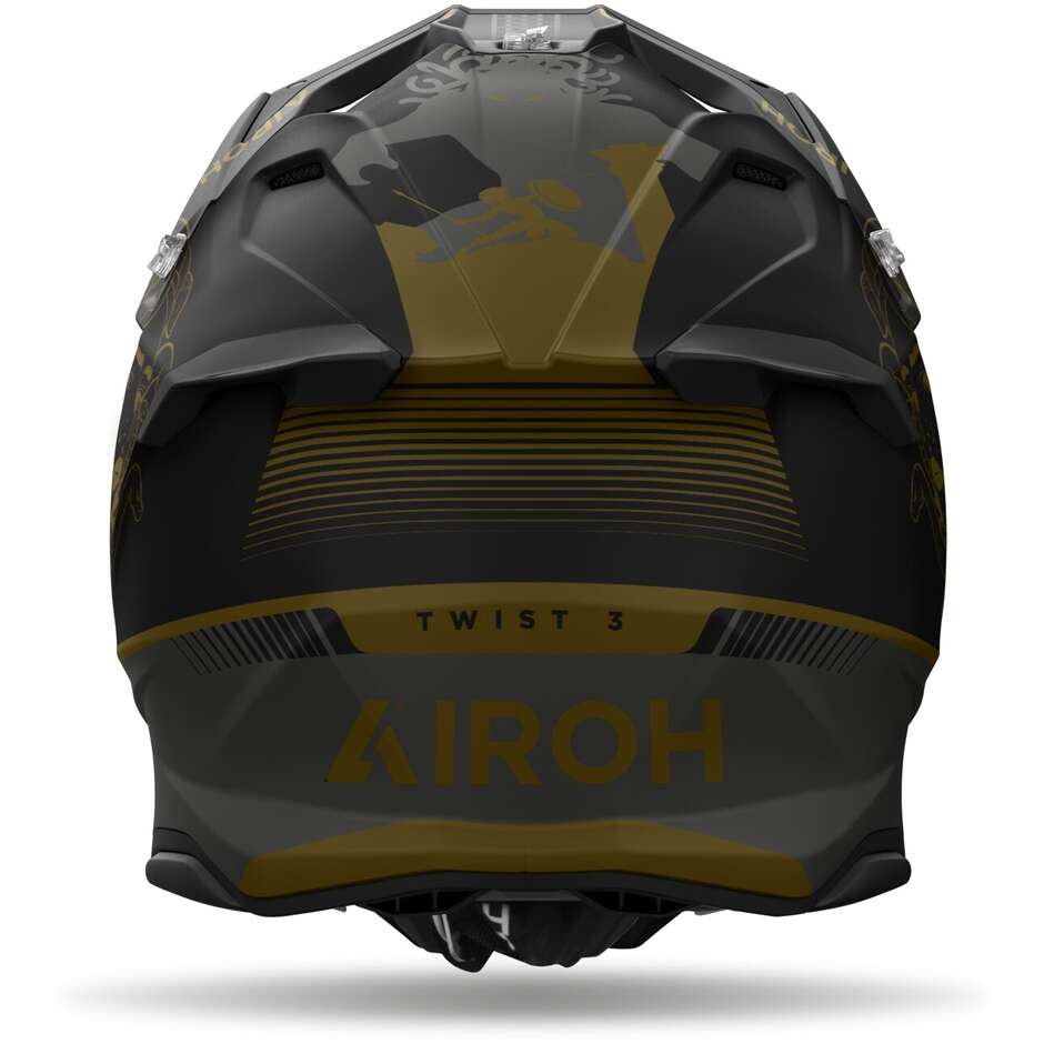 Airoh TWIST 3 TITAN Matt Cross Enduro Motorcycle Helmet