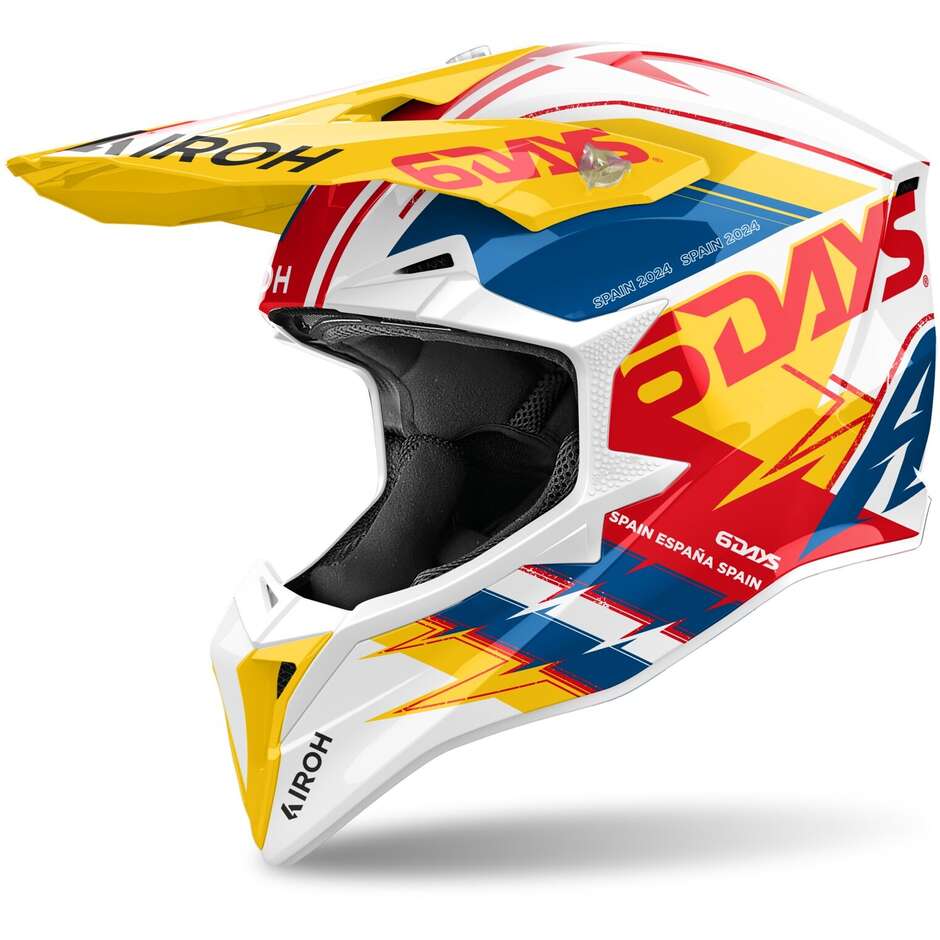 Airoh WRAAAP 6 DAYS Spain 2024 Cross Enduro Motorcycle Helmet