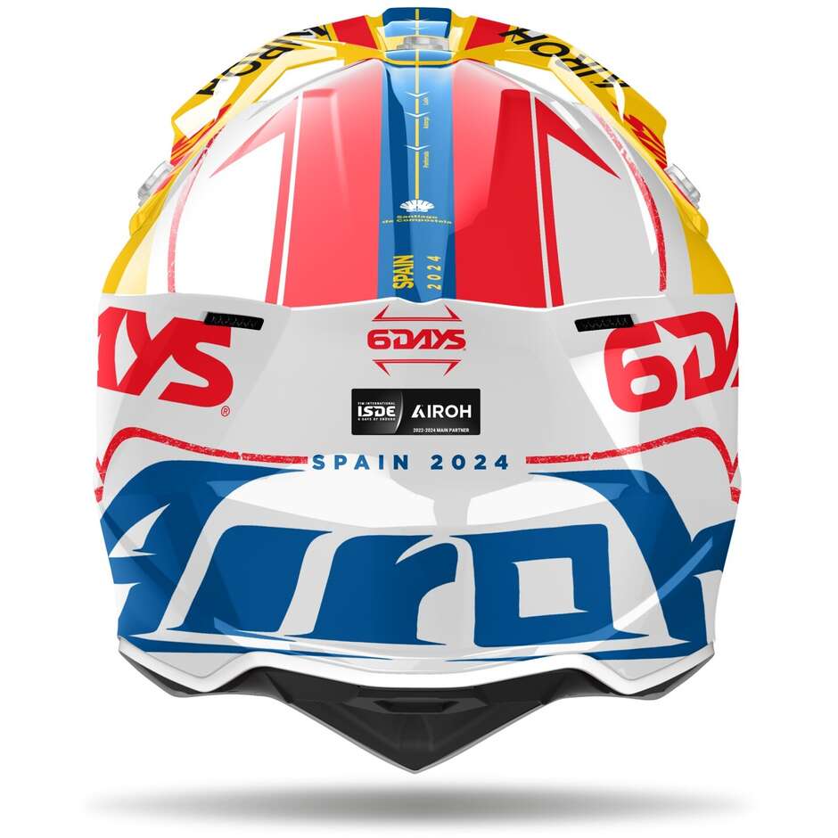 Airoh WRAAAP 6 DAYS Spain 2024 Cross Enduro Motorcycle Helmet