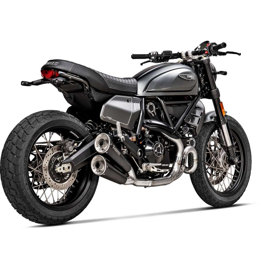 Akrapovic E-D8E2 Auspuffkrümmer speziell für DUCATI Scrambler800 Urban/Motard/NightShift/Icon/Icon Dark/Desert Sled (21-22)