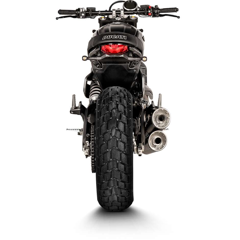 Akrapovic E-D8E2 Exhaust Manifold Specific for DUCATI Scrambler800 Urban/Motard/NightShift/Icon/Icon Dark/Desert Sled (21-22)