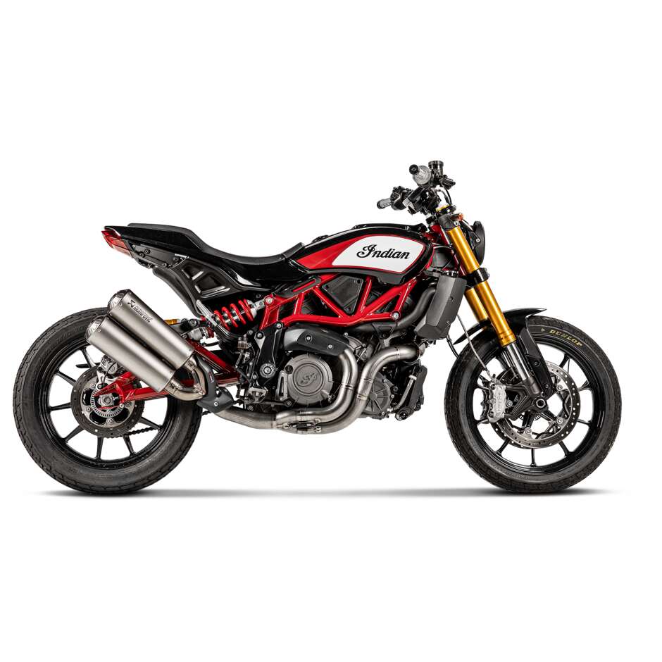 Akrapovic E-IN12E1 Titanium Exhaust Manifolds Specific For INDIAN FTR1200/S (19-20)