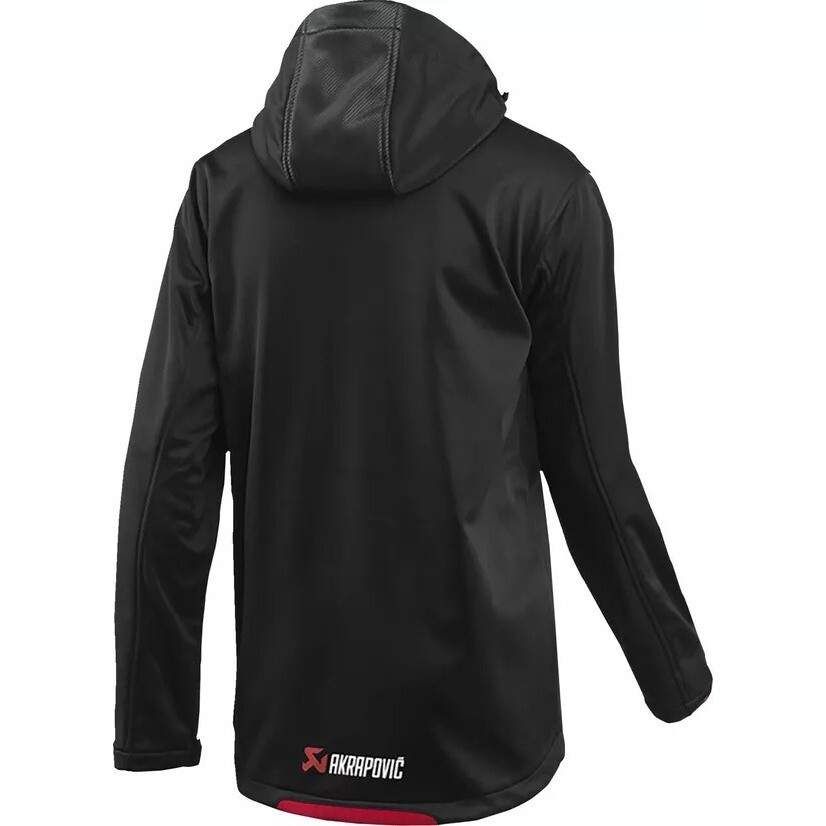 Akrapovic Herren Softshelljacke 802086 Schwarz 3XL
