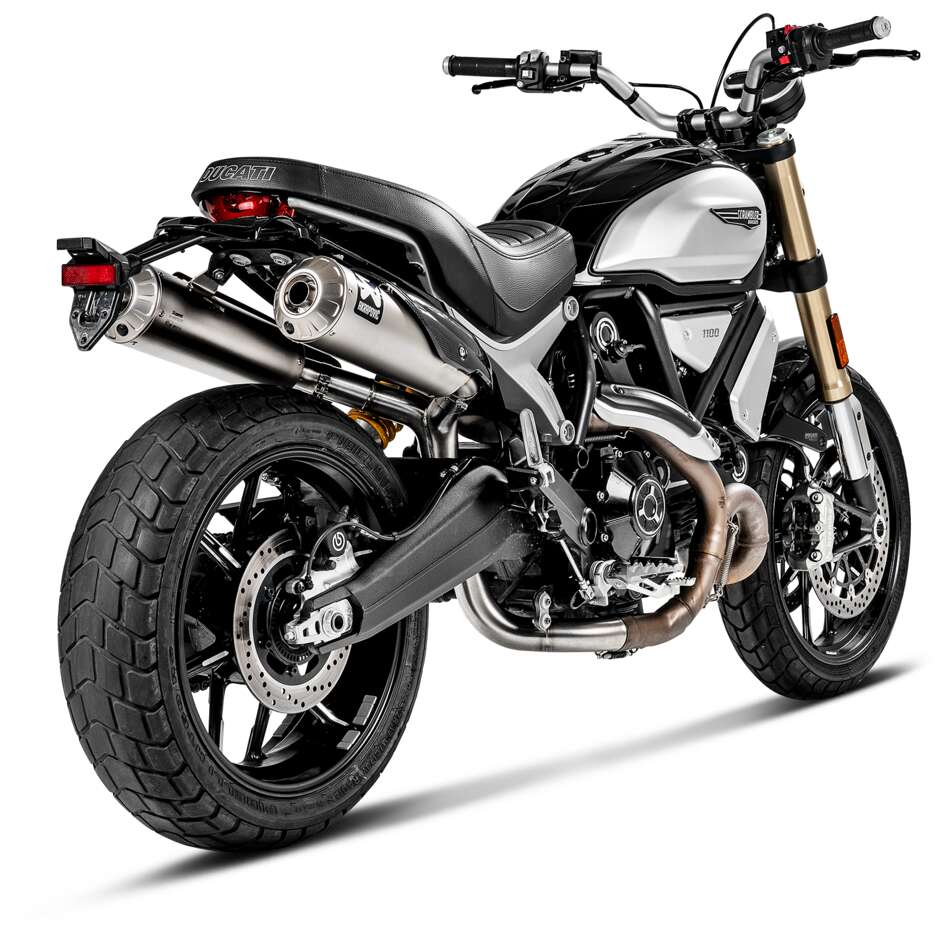 Akrapovic L-D11SO3 Exhaust Manifold Specific For DUCATI Scrambler1100 (18-24)