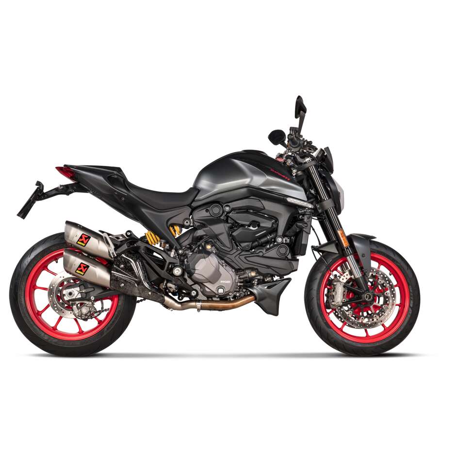 Collecteurs d'échappement Akrapovic L-D9SO1 spécifiques pour DUCATI Monster937 (21-24) ; Monster937 SP (23-24); Désert X (22-24)