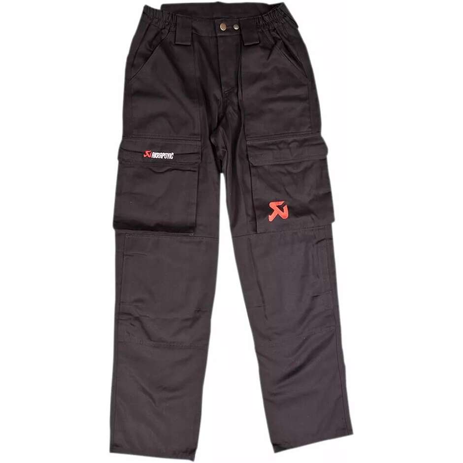 Akrapovic Men's Cargo Pants 801445 Black 52